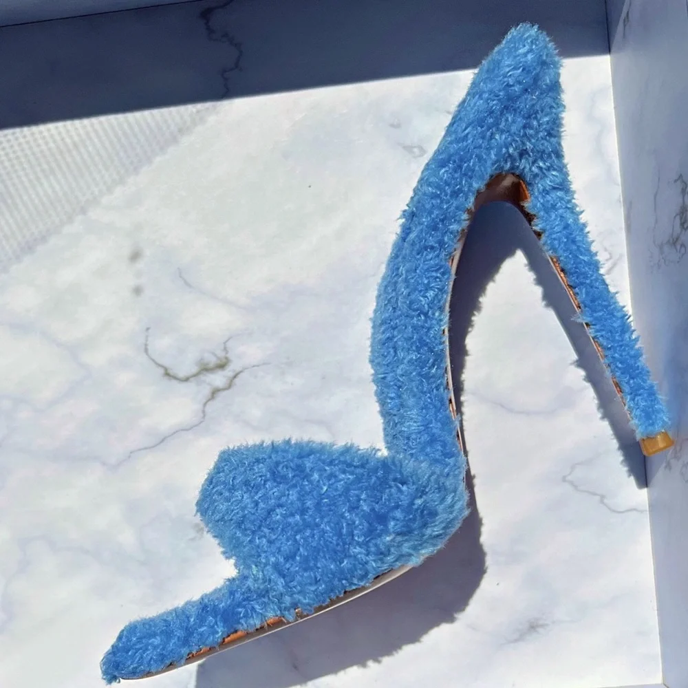 Kandee Towelling Mules - Picture 2 of 3
